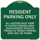 Parking Sign Resident Parking Only