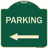 Parking Sign (Left Arrow)
