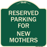 Parking Reserved for New Mothers