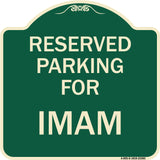 Parking Reserved for Imam