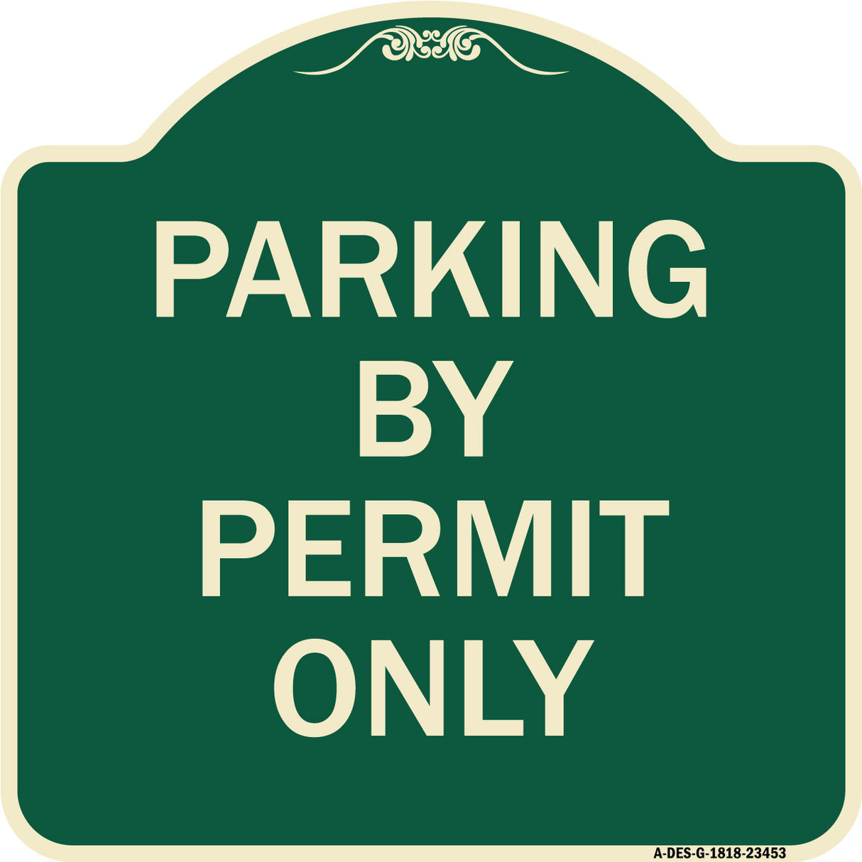 Parking by Permit Only