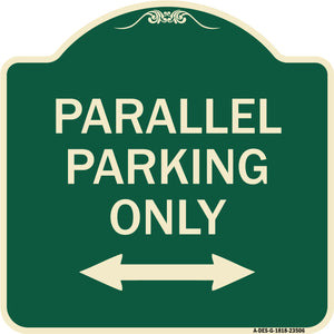 Parallel Parking Only with Bidirectional Arrow