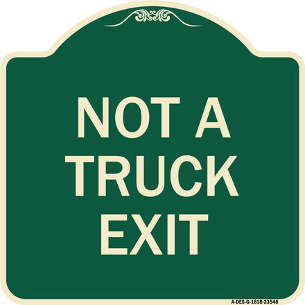 Not A Truck Exit