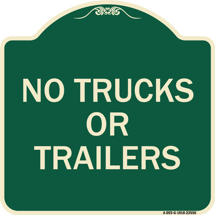 No Trucks or Trailers