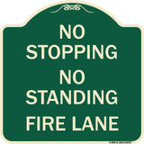 No Stopping No Standing Fire Lane