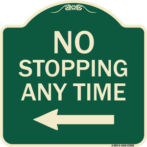 No Stopping Anytime with Arrow