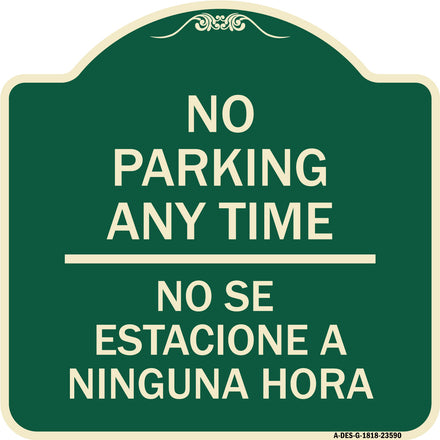 No Se Estacione a Ninguna Hora