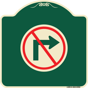 No Right Turn (Graphic Only)