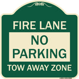 No Parking Tow-Away Zone