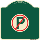 No Parking Symbol