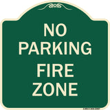 No Parking Sign No Parking Fire Zone