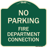 No Parking Sign No Parking - Fire Department Connection