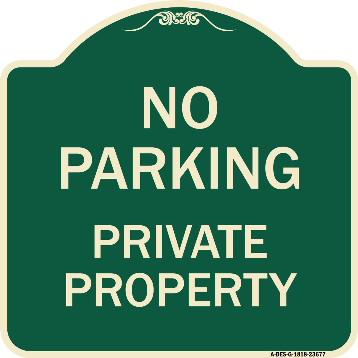 No Parking Private Property
