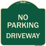 No Parking Driveway