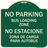 No Parking Bus Loading Zone No Entacionamiento Bus De Carga Zona