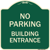 No Parking Building Entrance