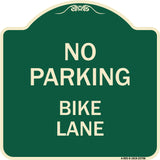 No Parking Bike Lane