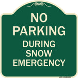 No Parking - During Snow Emergency