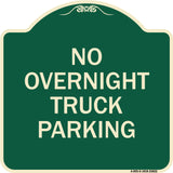 No Overnight Truck Parking