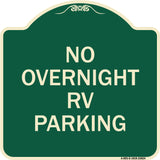 No Overnight RV Parking