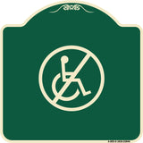 No Handicap Symbol