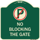 No Blocking the Gate with Graphic