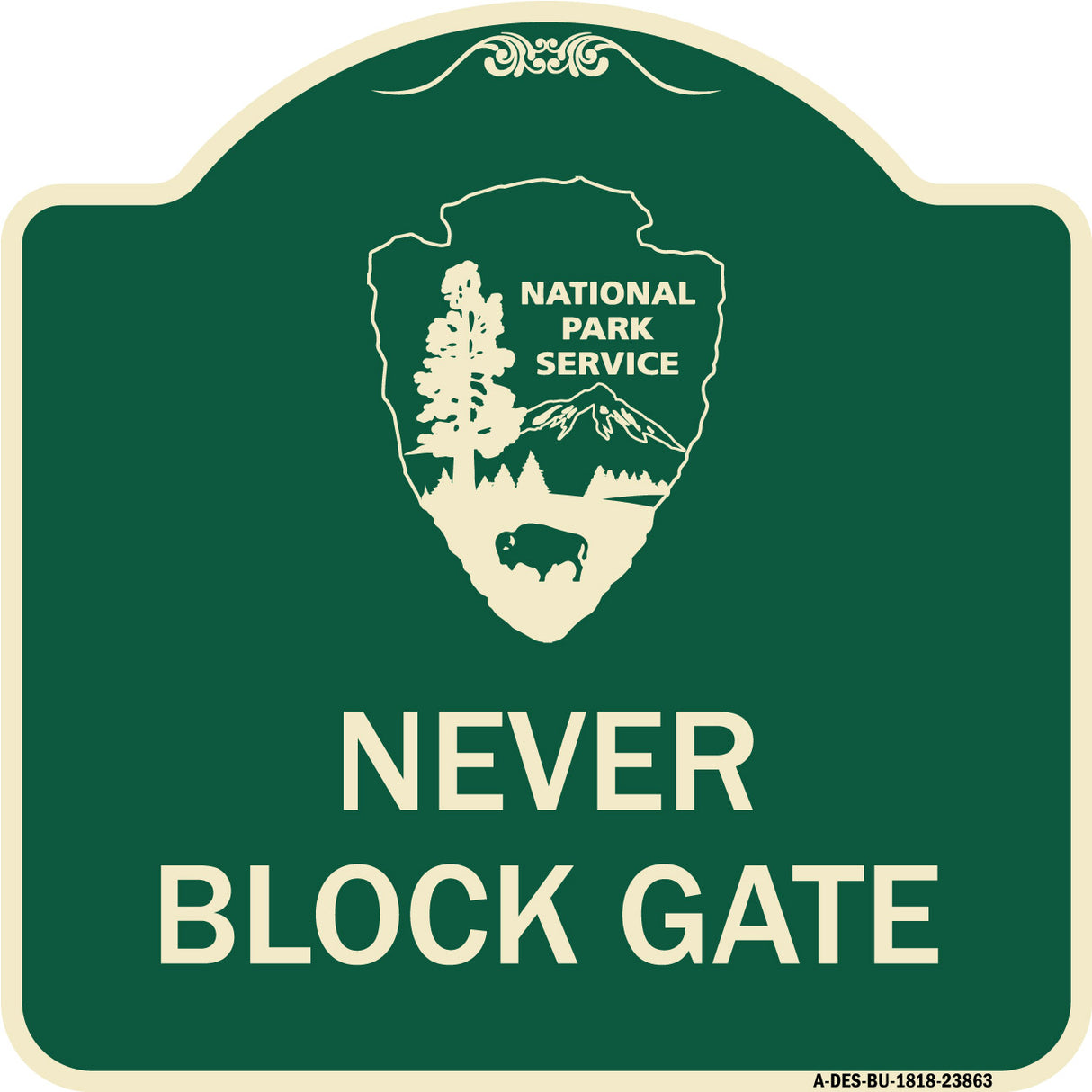 National Park Service - Permit Parking Only