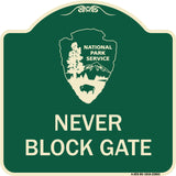National Park Service - Permit Parking Only