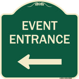 N Event Entrance (With Left Arrow)