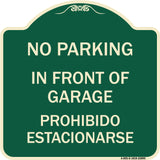 In Front of Garage Prohibido Estacionarse
