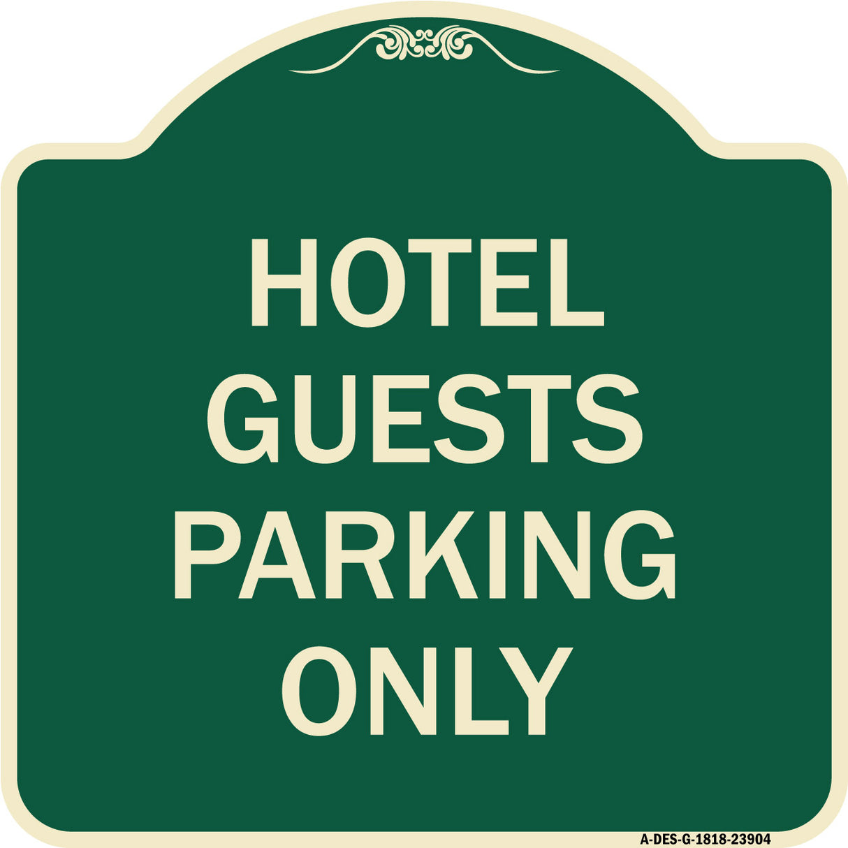Hotel Guest Parking Only