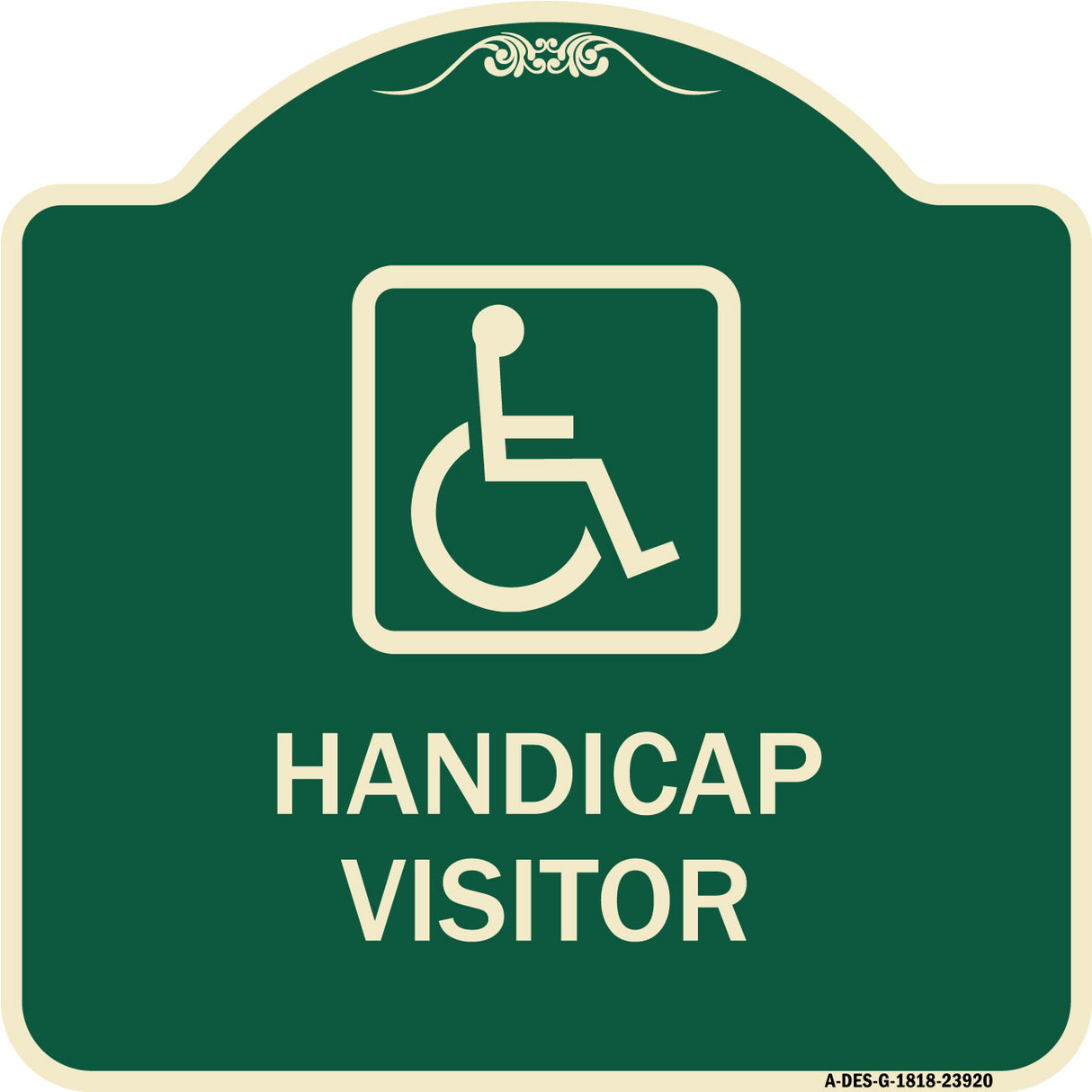 Handicap Visitor (With Graphic)