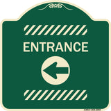 Entrance Left Arrow