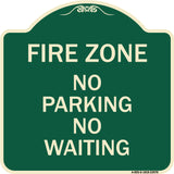 Fire Zone No Parking No Waiting