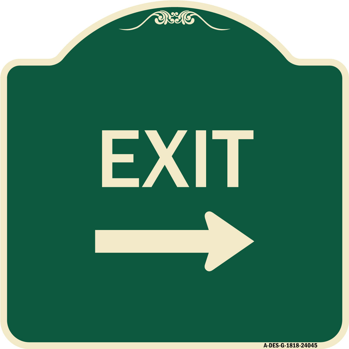 Exit (With Right Arrow) 3