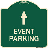 Event Parking Only (With Up Arrow)
