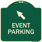 Event Parking (Up Left Arrow Symbol)