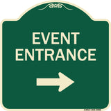 Event Entrance (With Right Arrow)