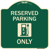 Ev Only (With Electric Vehicle Charging Station Graphic)