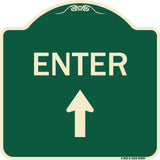 Enter Sign Enter with Up Arrow