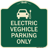 Electric Vehicle Parking Only (With Graphic)