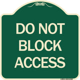 Do Not Block Access
