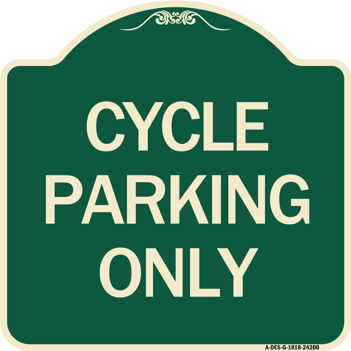 Cycle Parking Only