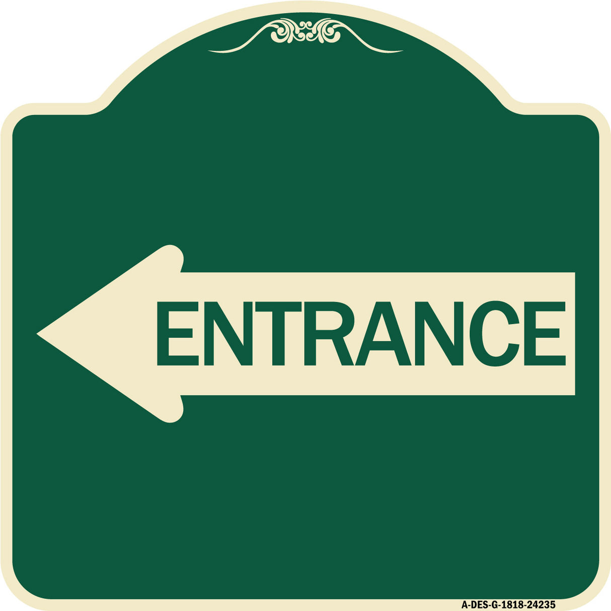 Left Arrow Entrance