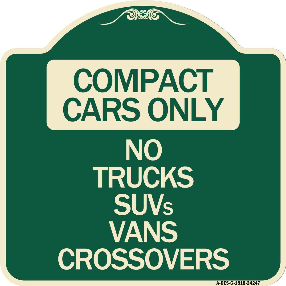 Compact Cars Only - No Trucks SUVs Vans Crossovers