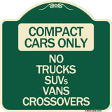 Compact Cars Only - No Trucks SUVs Vans Crossovers