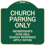 Church Parking Only Memberships Available Sunday Mornings Apply Within