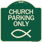 Church Parking Only (Symbol)