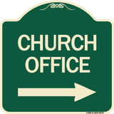 Church Office (With Right Arrow)
