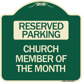 Church Member of the Month